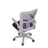 BONTEC Detská stolička, výškovo nastaviteľná, šedá sieťovina, KA-K2008 GREY (Farba Šedá)