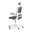 BONTEC Kancelárska stolička, hojdací mechanizmus, šedá sieťovina, KA-Q843 GREY (Farba Šedá)