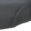 BONTEC Kancelárska stolička, hojdací mechanizmus, šedá sieťovina, KA-Q843 GREY (Farba Šedá)