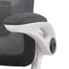BONTEC Kancelárska stolička, hojdací mechanizmus, šedá sieťovina, KA-Q843 GREY (Farba Šedá)