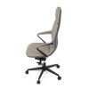 BONTEC Kancelárske kreslo, synchrónny mechanizmus, šedá ekokoža, KA-T8426 GREY (Farba Šedá)