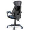 BONTEC Herné kreslo, hojdací mechanizmus, čierna ekokoža, KA-Y213 BLUE (Farba Čierna)