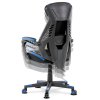 BONTEC Herné kreslo, hojdací mechanizmus, čierna ekokoža, KA-Y213 BLUE (Farba Čierna)
