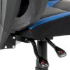 BONTEC Herné kreslo, hojdací mechanizmus, čierna ekokoža, KA-Y213 BLUE (Farba Čierna)