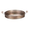 BONTEC Tácka kovová - tvar panvice, zinkový, farba medená (Farba Medená)