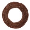 BONTEC Veniec prútený - pr. 25 cm, farba prírodná (Farba Hnedá)