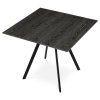 BONTEC Jedálenský stôl 90x90cm, lamino, sivý dub, HT-R5190 GREY (Farba Šedá)