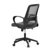 BONTEC Kancelárska stolička, hojdací mechanizmus, čierna sieťovina, KA-S3015 BK (Farba Čierna)