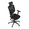 BONTEC Kancelárska stolička, synchronný mechanizmus, čierna, KA-Q8250 BK (Farba Čierna)