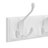 BONTEC Vešiak, drevo, biela, ABP-E1030 WT (Farba Biela)