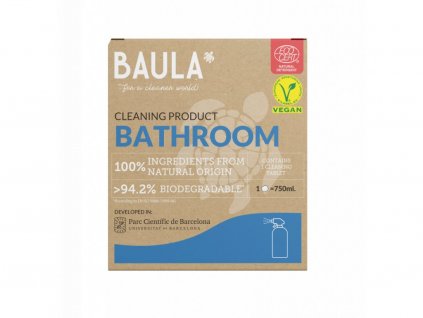 ekologicky cistici prostredek do koupelna 750 ml v jedne tablete baula