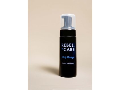 xRebel care minty mornings face and beard wash 150ml