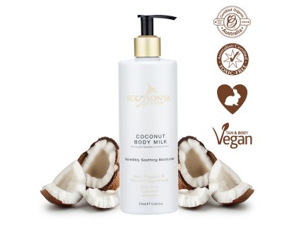 eco by sonya telove mlieko coconut body milk 500ml