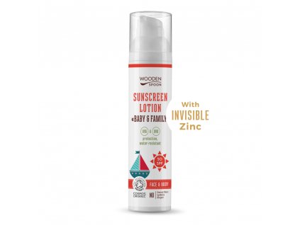 wooden spoon opalovaci krem spf50 100 invisible znic