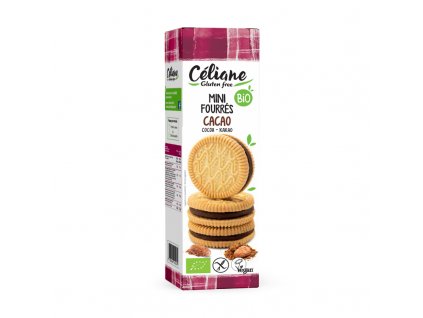 celiane kolieska plnene cokoladovym kremom 125g