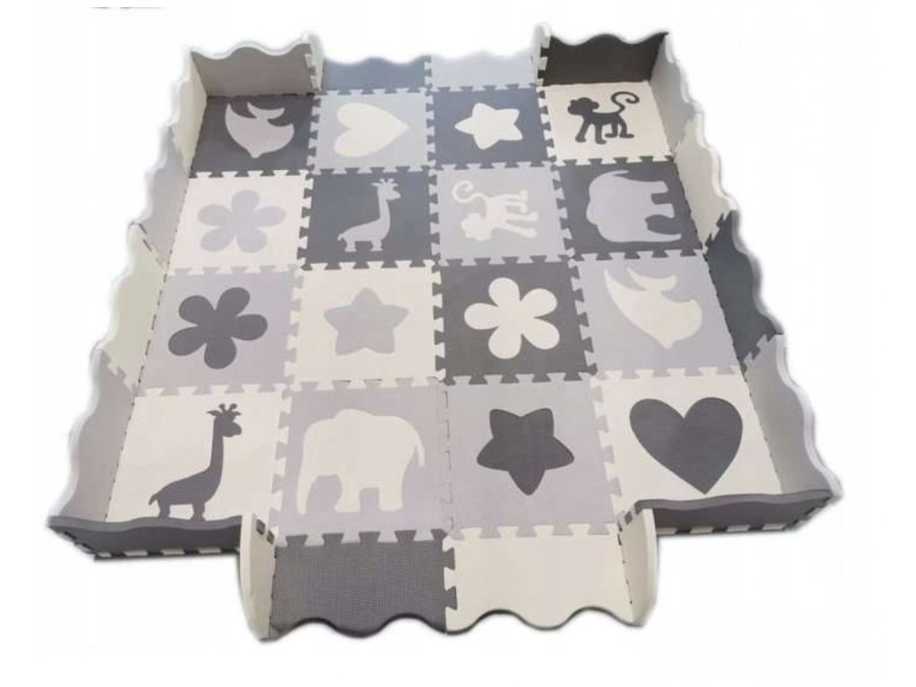 Penové puzzle na hranie Veľký darček 128x142 cm 6