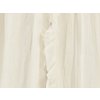 Jollein baldachýn 245 cm s volánem - Ruffle ecru