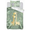 Bambusové obliečky Žirafka zelené - rôzne rozmery