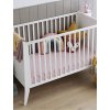 Detská biela postieľka Prestige 120x60 0