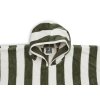 Jollein detské pončo Stripe GOTS - green
