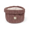 Prebaľovací košík Jollein Spring knit Chestnut