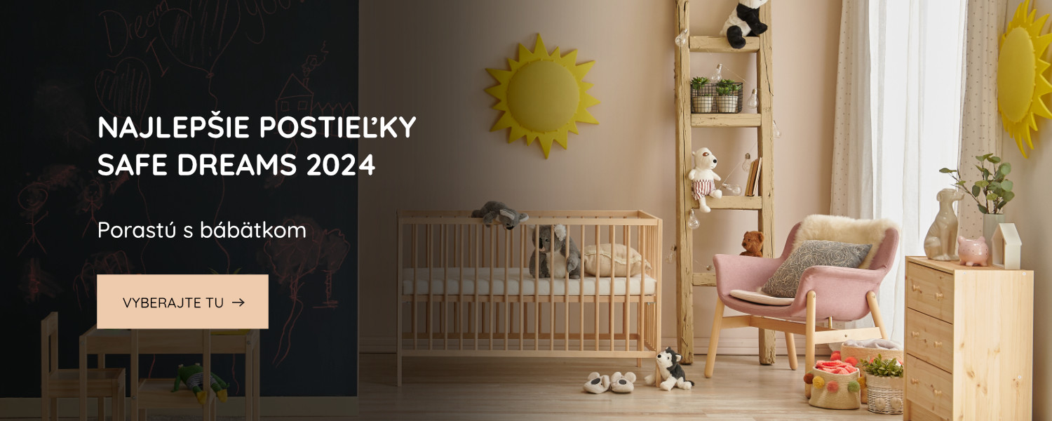 Najlepšie postieľky Safe dreams 2024