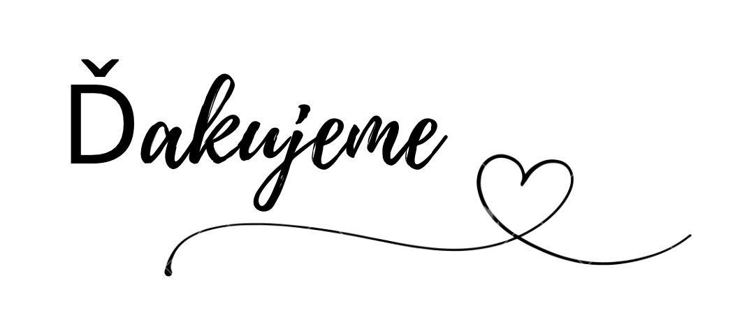 Ďakujeme