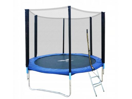 Trampolína pre deti Wings + ochranná sieť + schodíky 244 cm 8FT 5