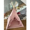 Detský teepee stan Boohoo púdrový set 4 + stabilizátor