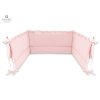 Mantinel do postieľky 210 x 30cm MimiNu Royal Púdrovo ružová