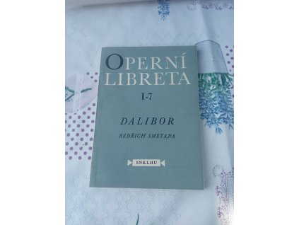 Dalibor-Operní libreta