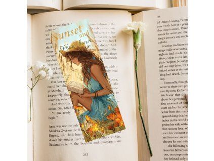 Sunset and slow burn Bookmark