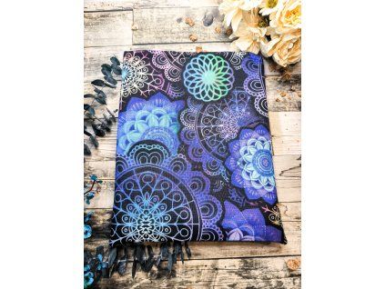 Blue Mandala Book Sleeve