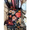 Dark, Floral Book Sleeve