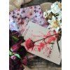 Pink Floral Book Sleeve