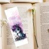 Dark Unicorn with skull bookmark