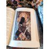 Aelin – Throne of Glass Lesezeichen im Buntglasstil