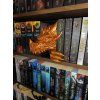 Bronzener Drachenkopf-Booknook
