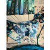 Dark green reading dragon bookmark set