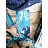 Duotone Teal Reading Dragon Bookmark SET
