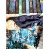 Duotone Teal Reading Dragon Bookmark SET