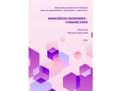 Manazerska ekonomika 2025