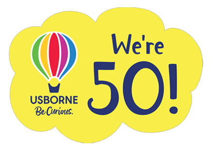 Nakladatelství Usborne slaví 50. narozeniny!