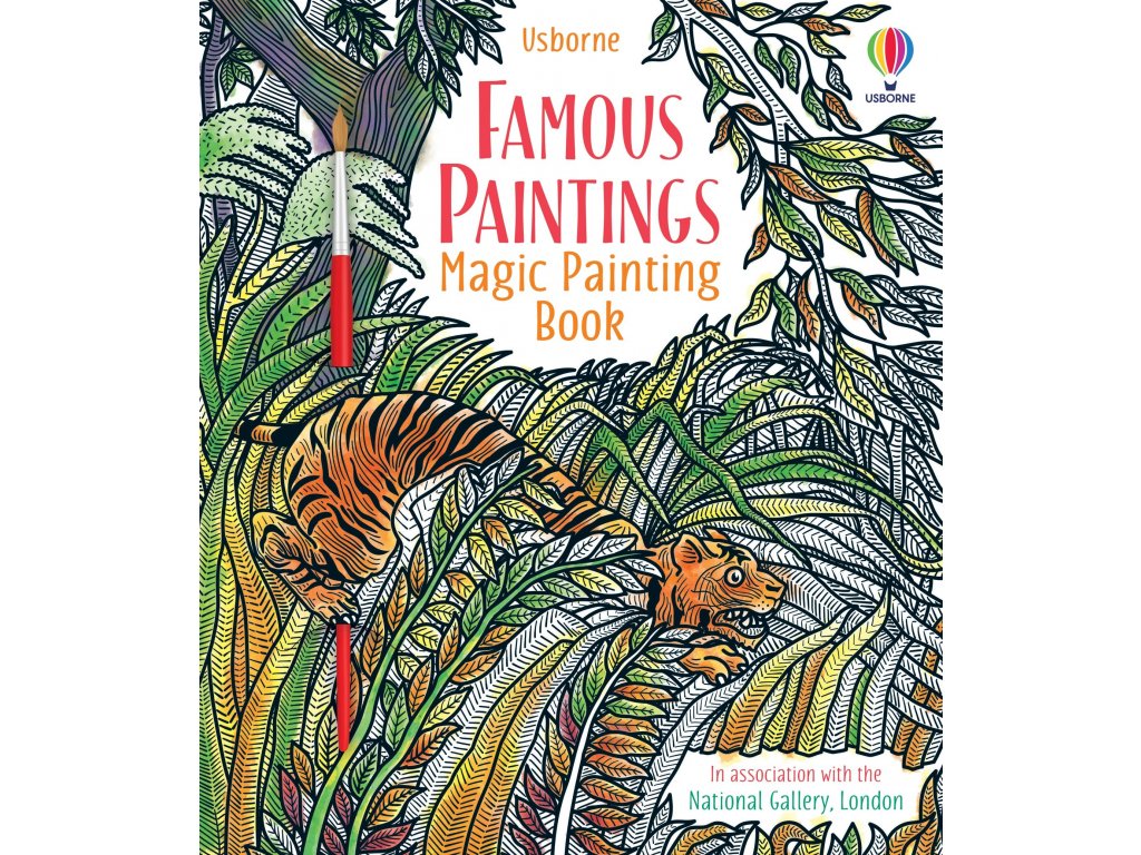 Magic Painting Book Famous Paintings 1