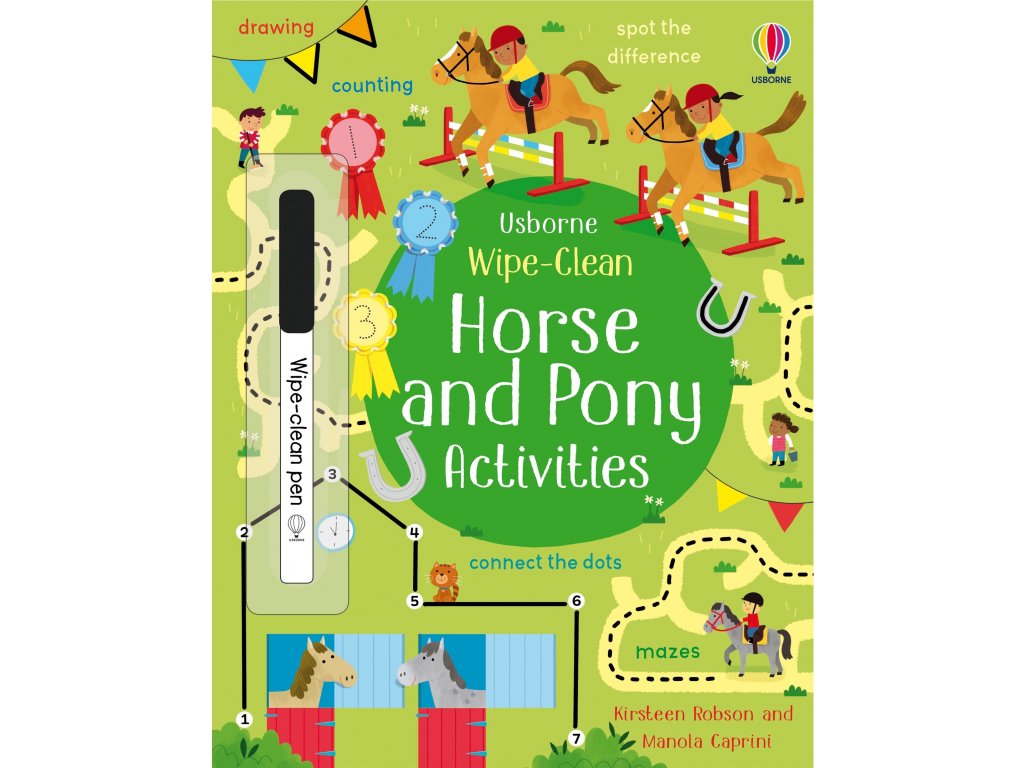 Wipe Clean Horse and Pony Activities 1
