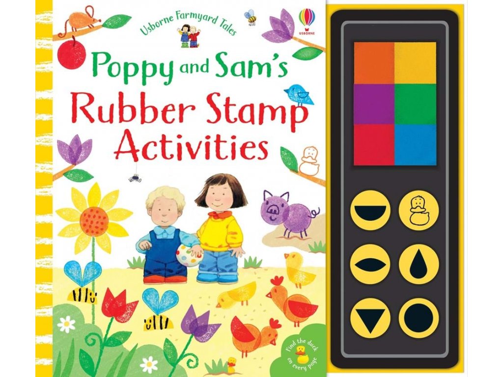 Poppy and Sam's rubber stamp activities