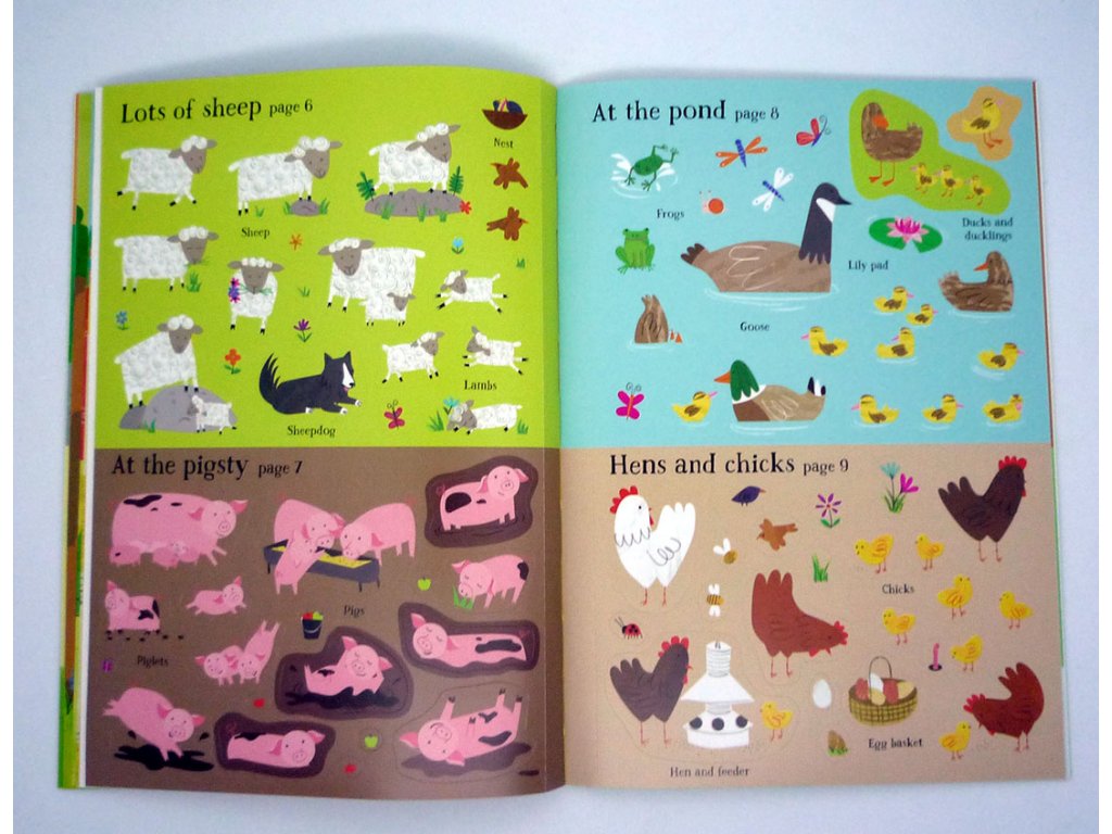 Little First Stickers Farm [Book]