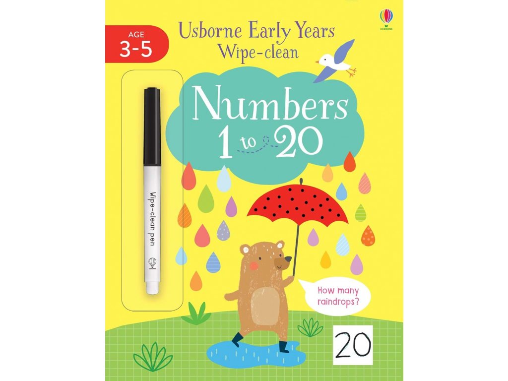 Early Years Wipe Clean Numbers 1 20