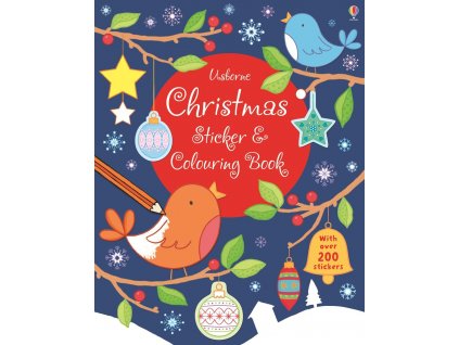 Christmas Sticker and Colouring Book 1