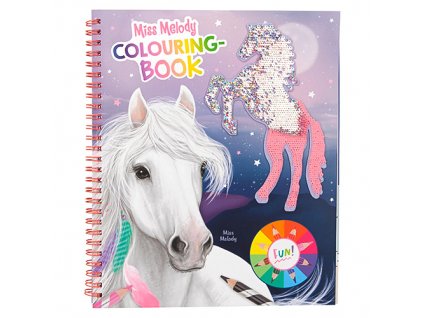 Omalovánky Miss Melody Colouring Unicorn 2